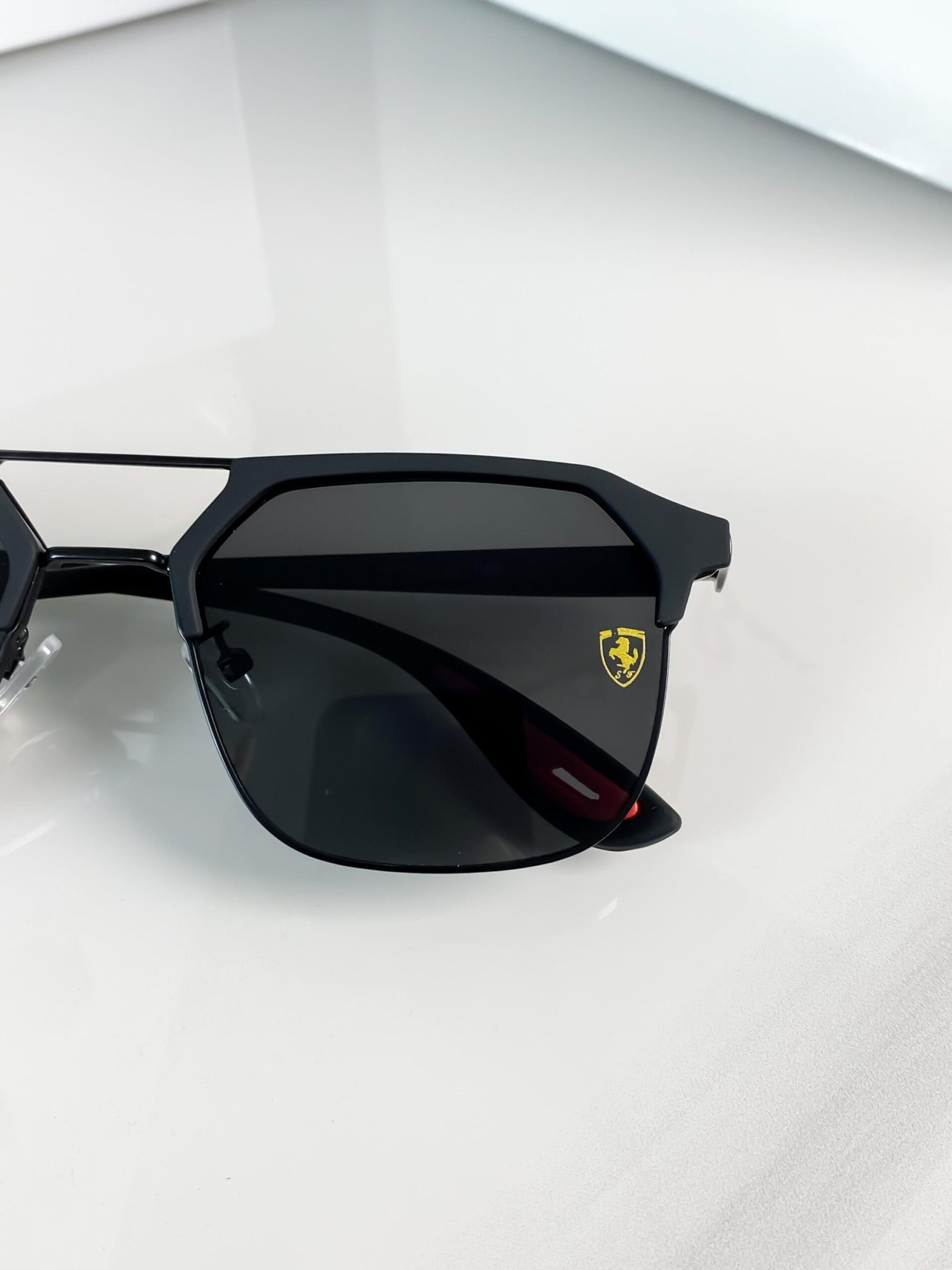 LUXURY SHADES #04 FULL BLACK BRANDED PREMIUM SUNGLASS - Image 7