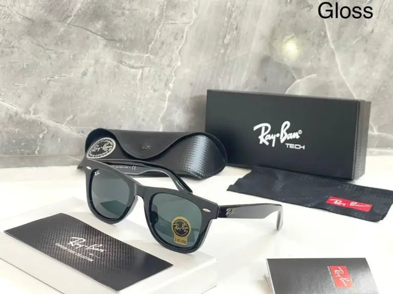 Branded Rb 2140 Black Shaded Sunglasses - Image 2