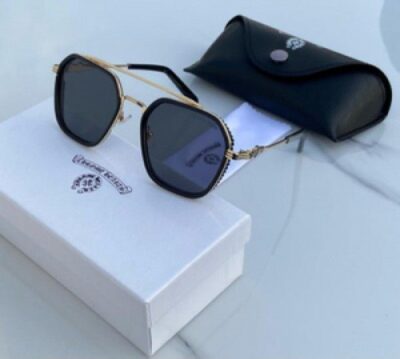 Branded  Sunglasses  hearts gold black