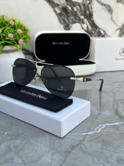 Branded Benz Sunglasses Black Shaded