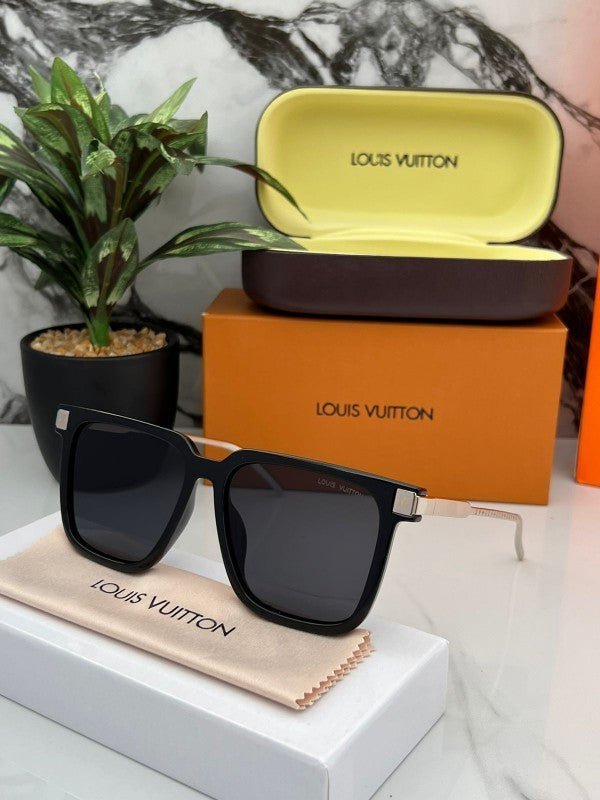 Branded LV Sunglasses 2313 Metal black Silver