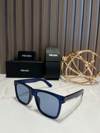 Branded Pda Matt Blue Sunglasses EW