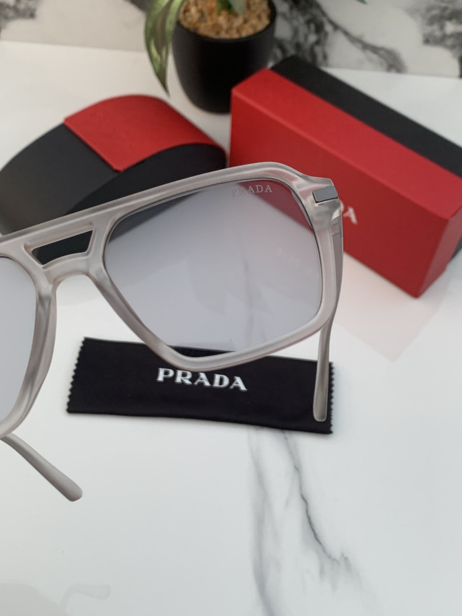 Branded Sunglasses PB 20 Grey - Image 2