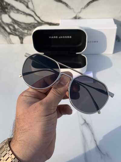 Branded  MJ Silver Grey Sunglasses