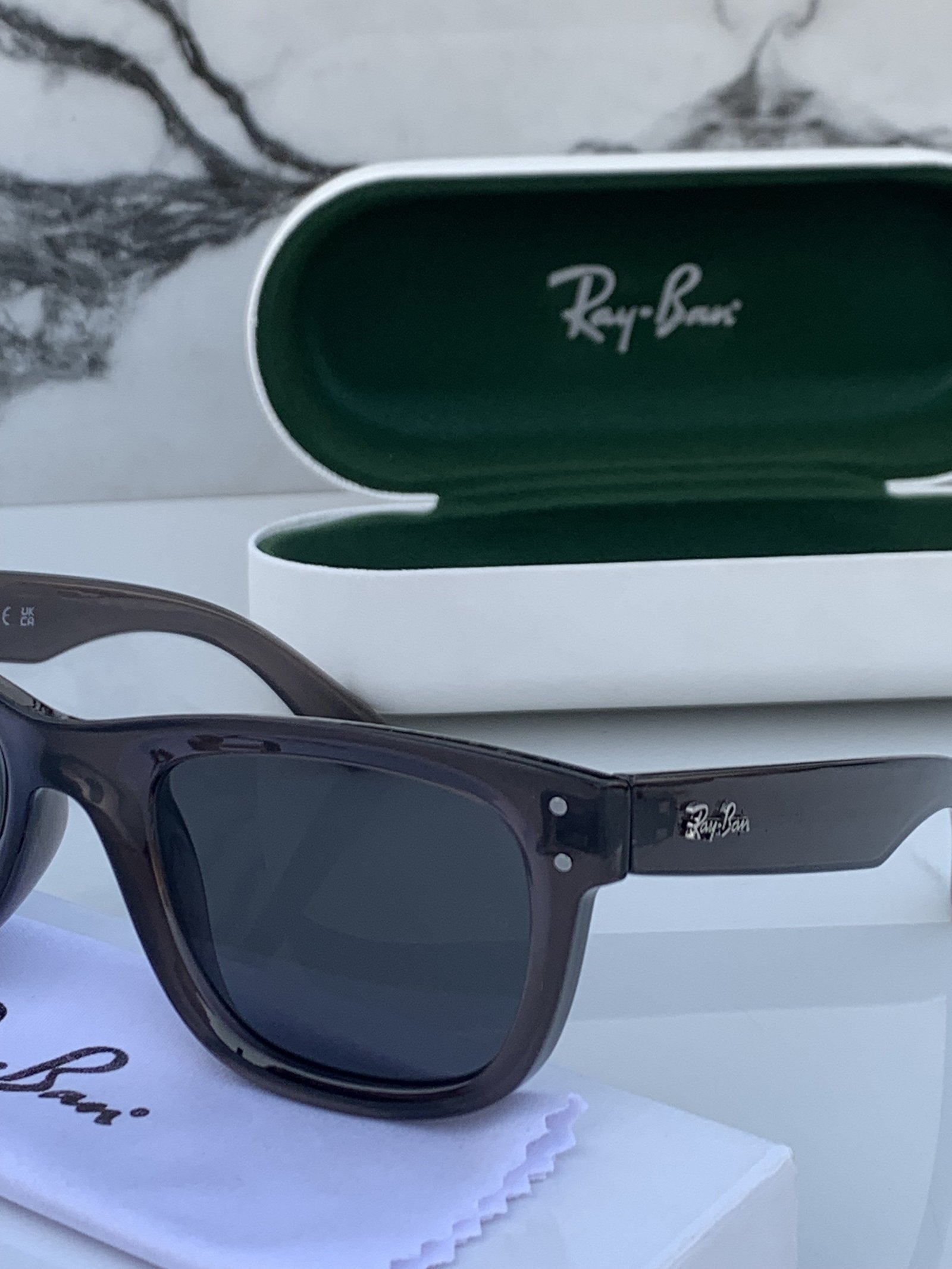 Branded RB 0502 Sunglasses Grey - Image 5
