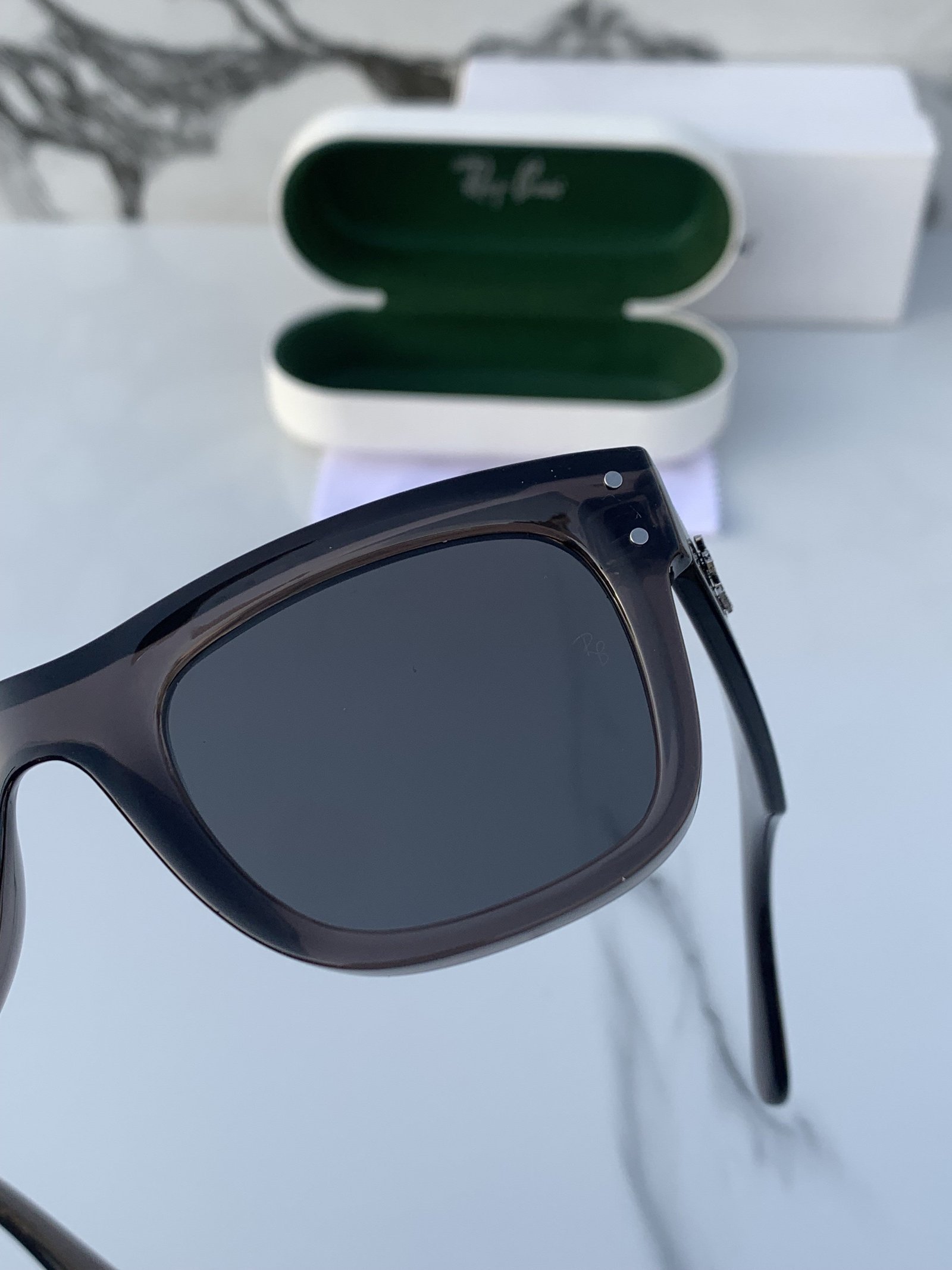 Branded RB 0502 Sunglasses Grey - Image 3