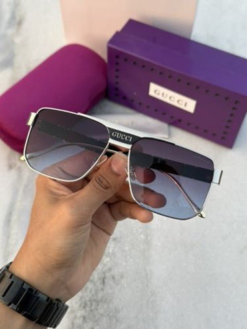 Branded Gci Silver Sunglasses FT - Image 3