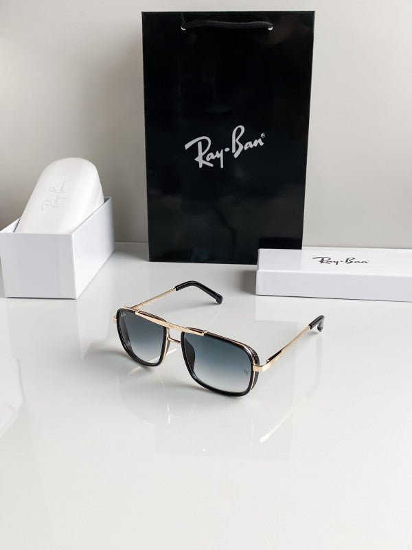 Branded Rb Blue Gold Sunglasses Bt - Image 4