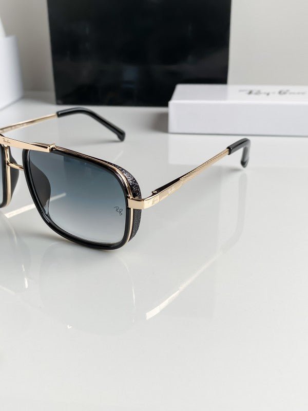 Branded Rb Blue Gold Sunglasses Bt - Image 3