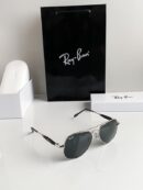 Branded Rb Black Aviator Sunglasses Bt