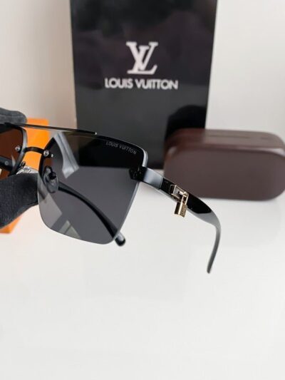 Branded  Lv Gold Black Sunglasses Bt