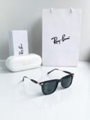 Branded Rb Black Gold Sunglasses Bt