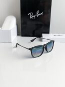 Branded Rb Black Blue Sunglasses Bt