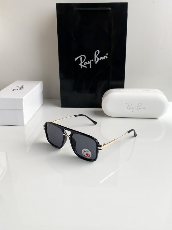 Branded Rb Black Gold Sunglasses Bt - Image 5