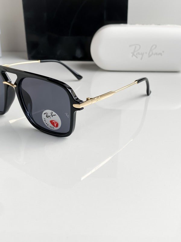 Branded Rb Black Gold Sunglasses Bt - Image 4
