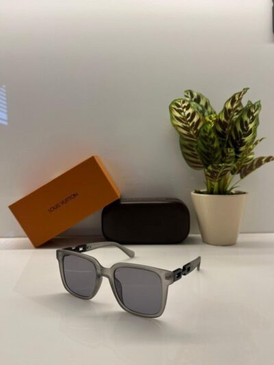 Branded Lv Matt Grey Sunglasses EW