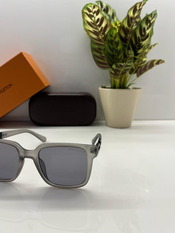 Branded Lv Matt Grey Sunglasses EW - Image 3
