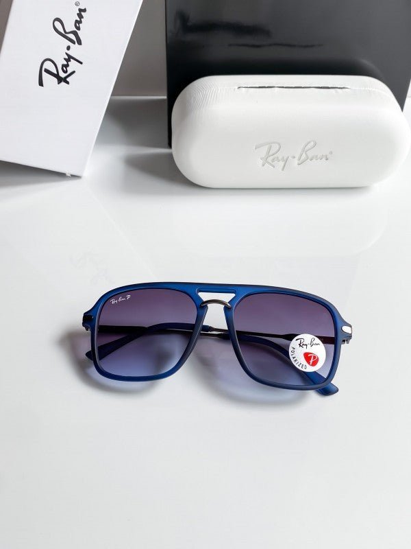 Branded Rb Blue Oversized Sunglasses Bt - Image 2