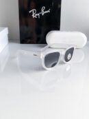 Branded Rb White Black Sunglasses Bt