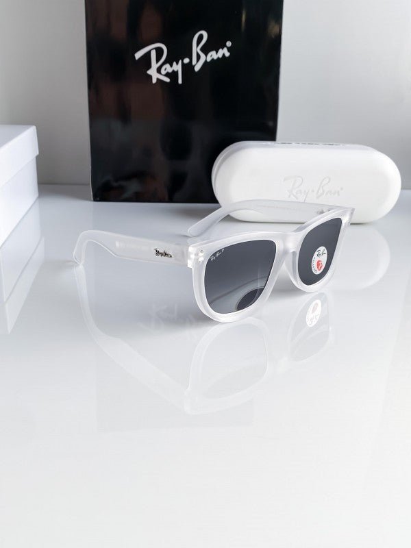 Branded Rb White Black Sunglasses Bt