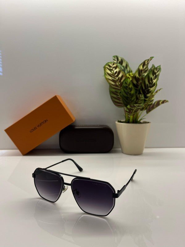 Branded Lv All Black Sunglasses EW - Image 2