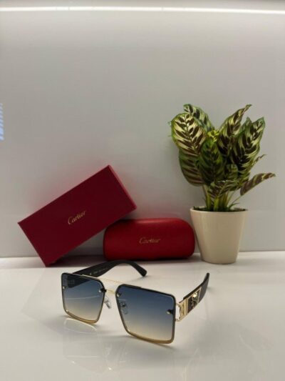 Branded Ctier Sea Green Sunglasses EW