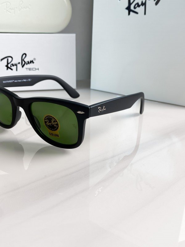 RAYBAN BLACK GREEN 2140 - Image 2