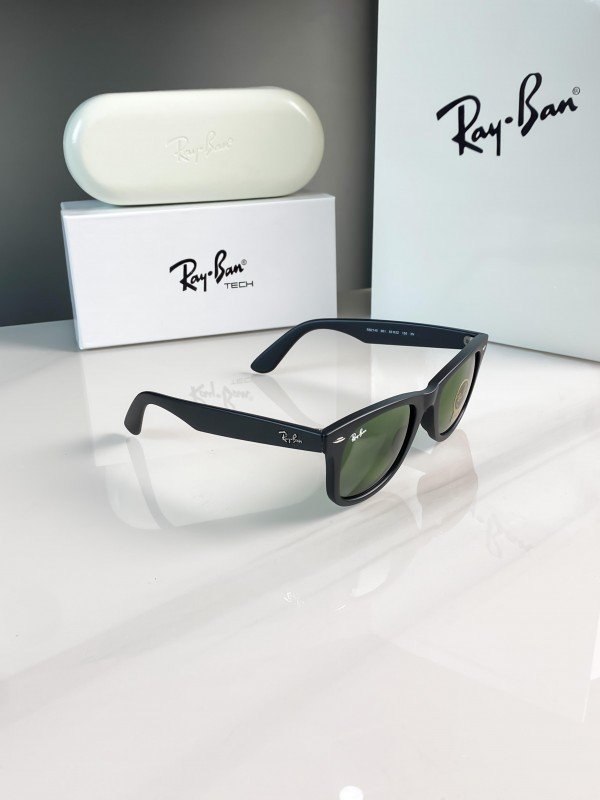 RAYBAN BLACK GREEN 2140 - Image 3