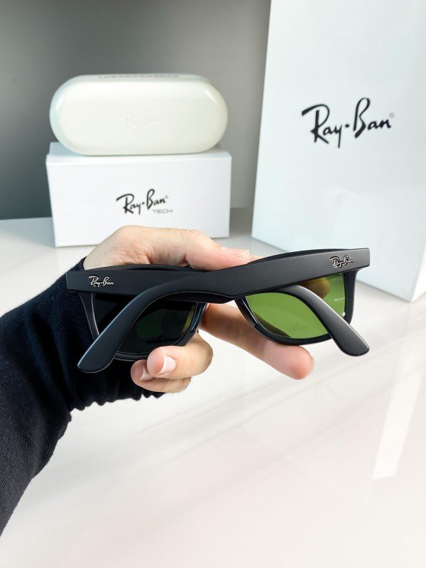 RAYBAN BLACK GREEN 2140 - Image 4