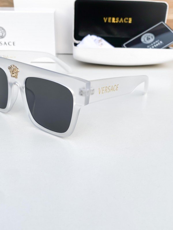 Versace White Black 0898 Sunglasses - Image 8