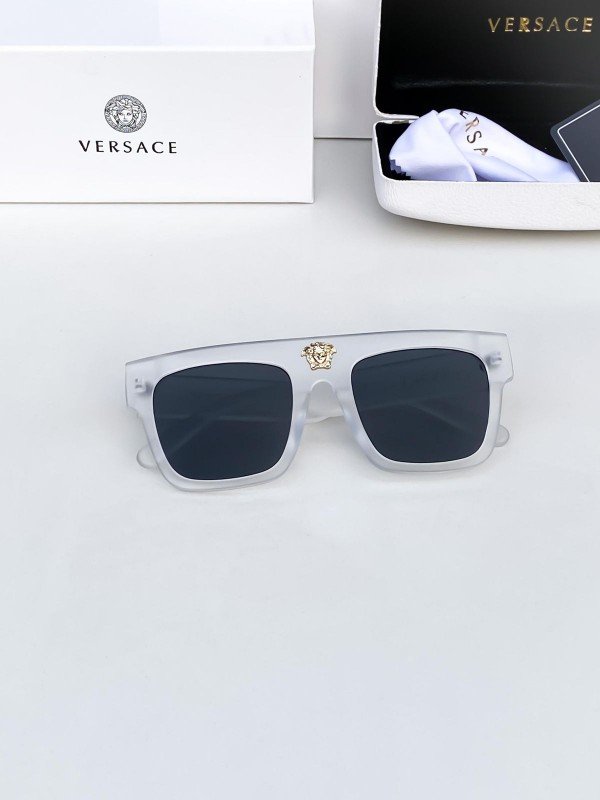 Versace White Black 0898 Sunglasses - Image 7