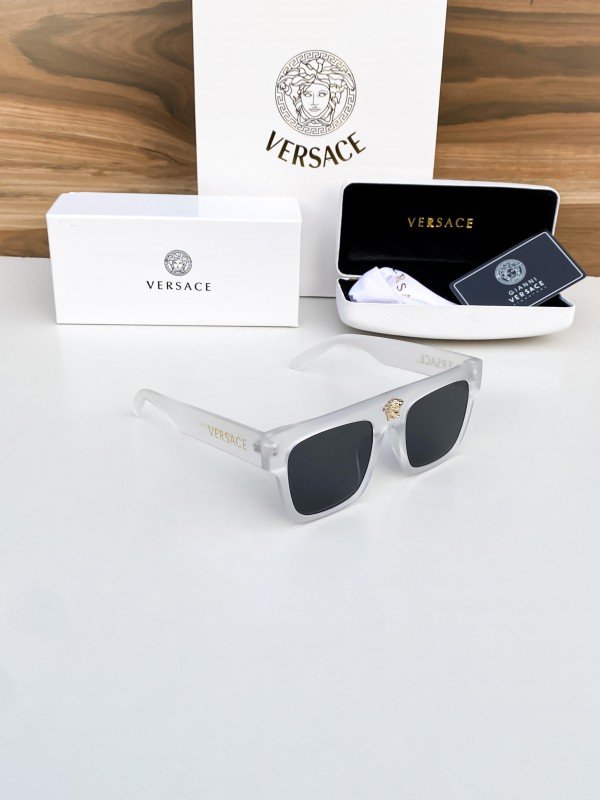 Versace White Black 0898 Sunglasses - Image 6