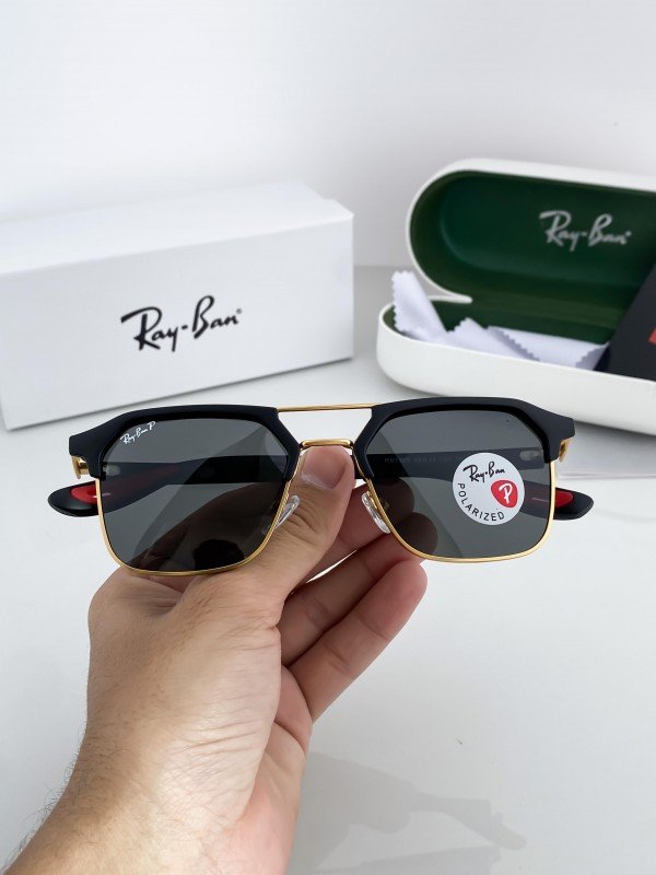 Rayban04 gold black - Image 5