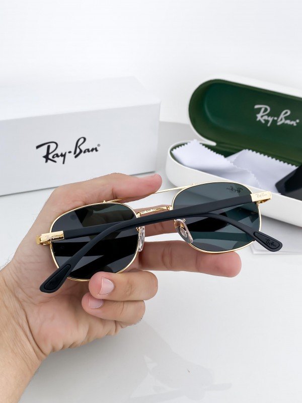 RAYBAN GOLD BLACK 3670 - Image 5