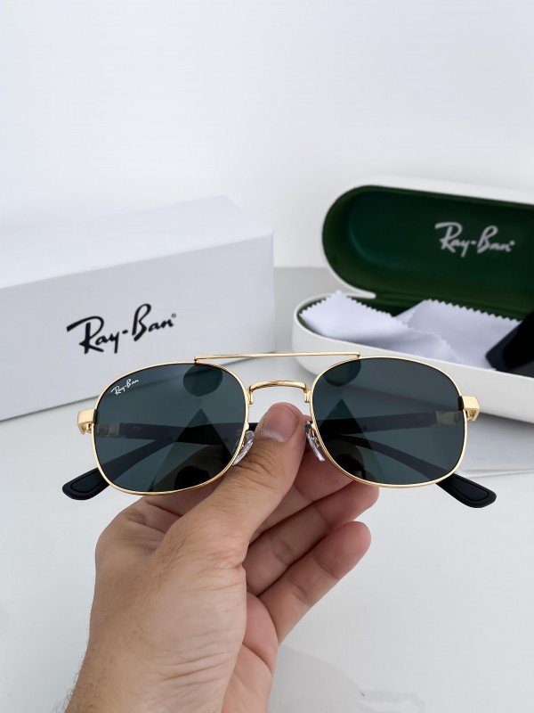 RAYBAN GOLD BLACK 3670 - Image 4