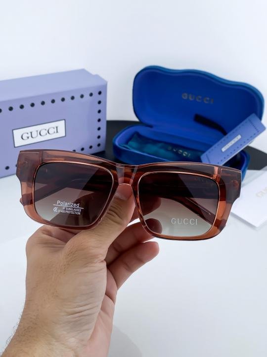 Gucci Brown 7727 Sunglasses - Image 5