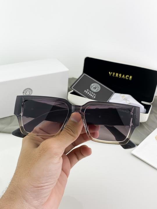 Versace Grey Shaded 4461 Sunglasses - Image 5