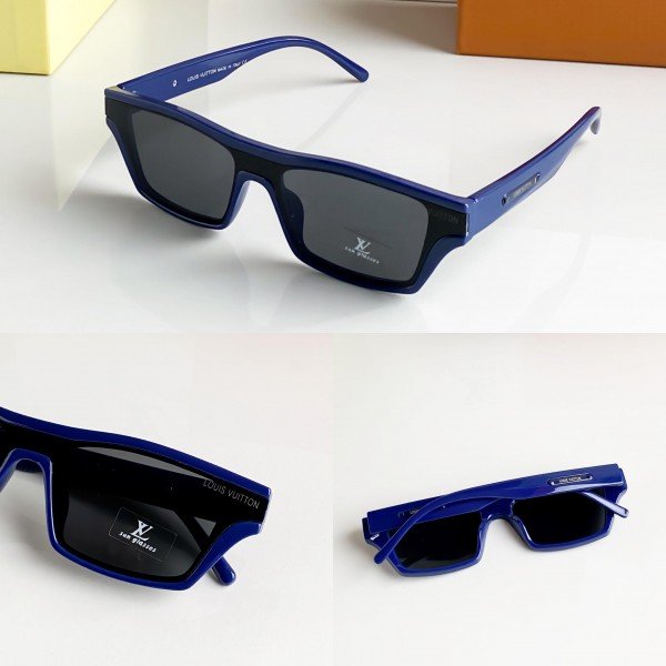Louis Vuitton 3011 Blue Sunglasses - Image 5
