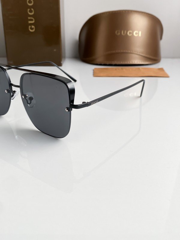 Gucci Metal Black 2534 Sunglasses - Image 9