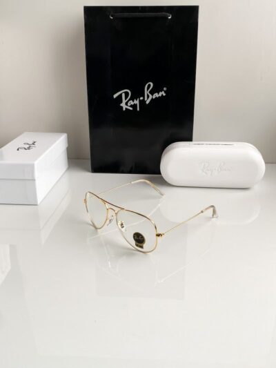 Rayban gold frame 3026