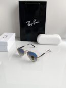 Rayban gold blue shade 3517