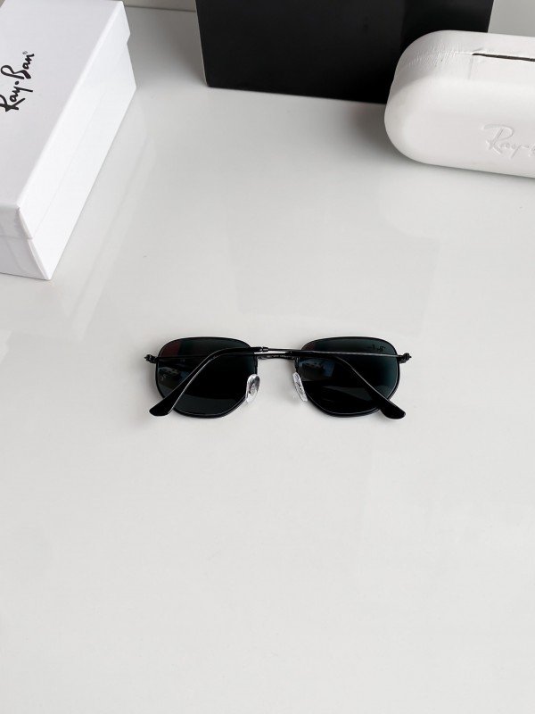 Rayban full black hexa 3548 - Image 2
