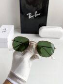 Rayban gold green hexa 3548