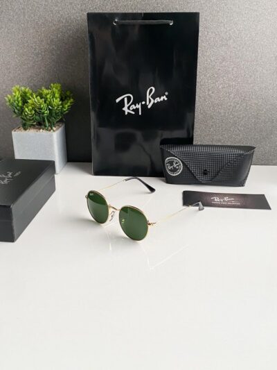 Rayban gold green 3447
