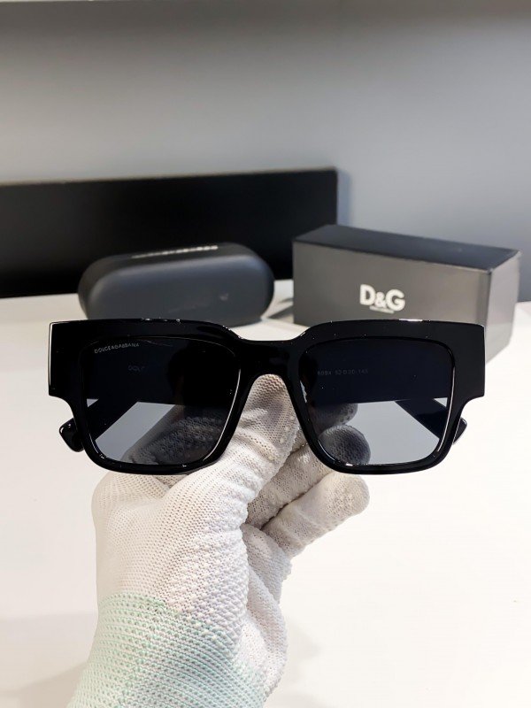 Dolce & Gabbana Full Black 6094 Sunglasses - Image 3
