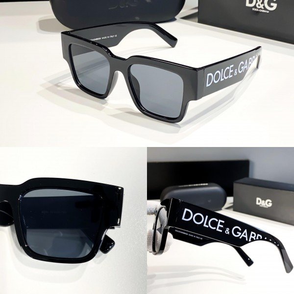 Dolce & Gabbana Full Black 6094 Sunglasses - Image 6