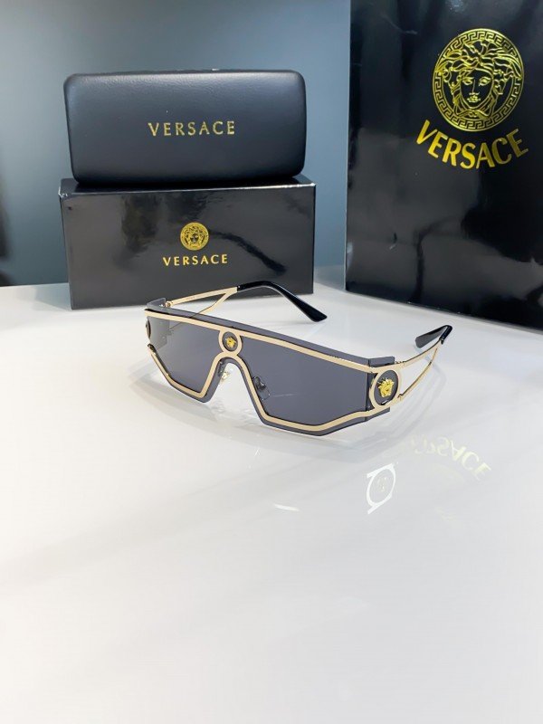 Versace Gold Black 4291 Sunglasses