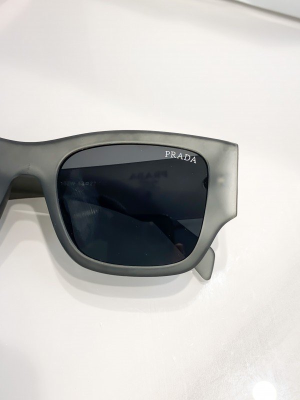 Prada Grey Black 61 Sunglasses - Image 5