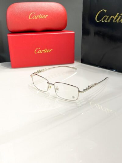 Cartier Silver Frame 215 Sunglasses