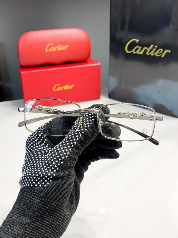 Cartier Silver Frame 215 Sunglasses - Image 5